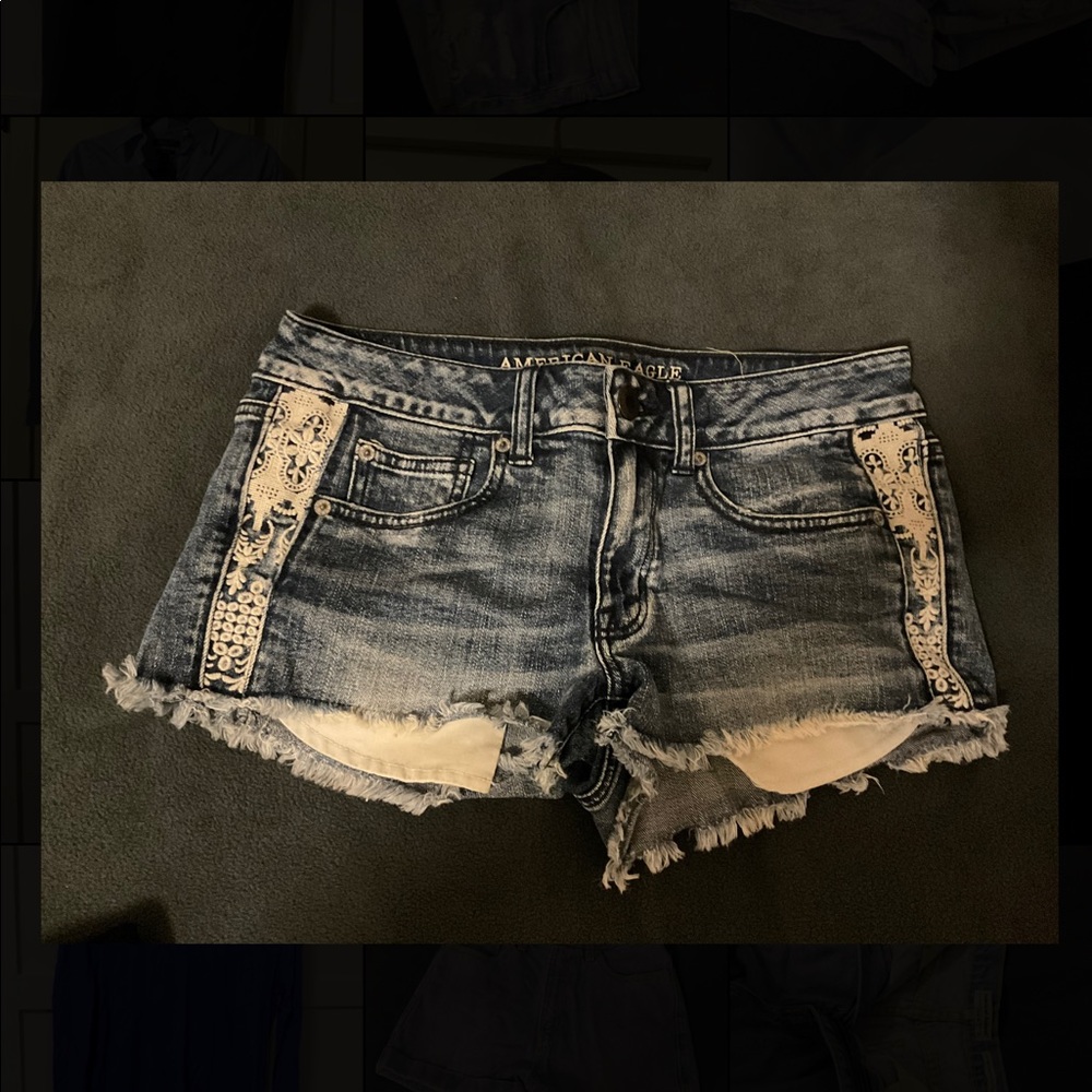 American Eagle Jean Shorts sz 6